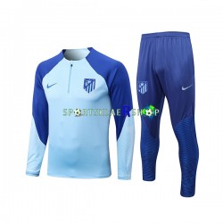 Atlético Madrid 2022-23 Blå Trenings Collegegenser Set SKU002