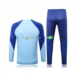 Atlético Madrid 2022-23 Blå Trenings Collegegenser Set SKU002