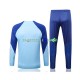 Atlético Madrid 2022-23 Blå Trenings Collegegenser Set SKU002