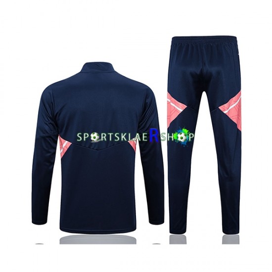 Juventus 2022-23 Blå Trenings Collegegenser Set SKU001