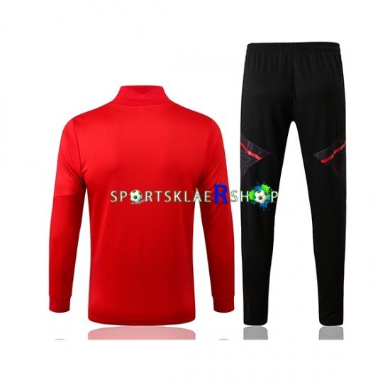 Manchester Utd 2022-23 Rød Treningsdress