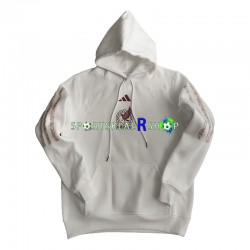 Mexico 2022-23 Hvit Kul Hettegenser med Mønster , Herre