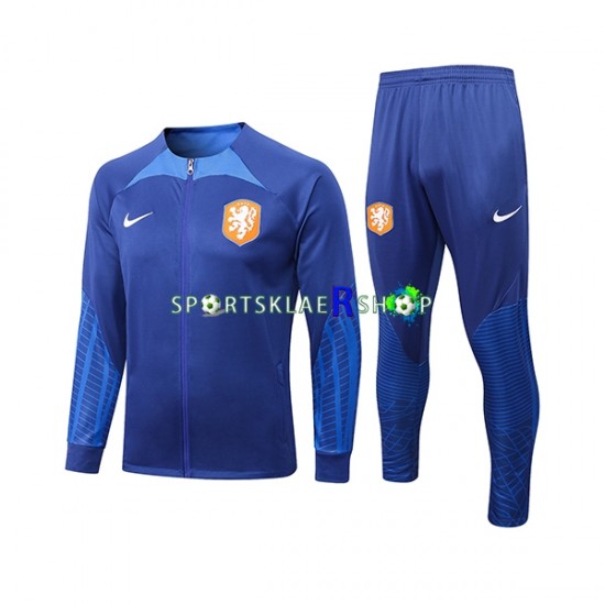 Nederland 2022-23 Blå Treningsdress