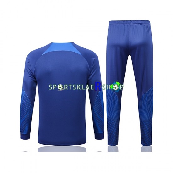 Nederland 2022-23 Blå Treningsdress