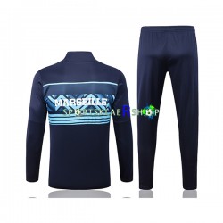 Olympique de Marseille 2022-23 Blå Treningsdress