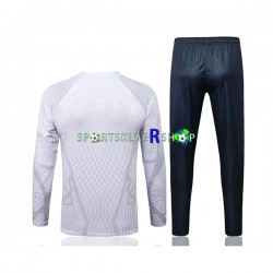 Paris Saint-Germain 2022-23 Hvit Trenings Collegegenser Set