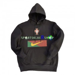 Portugal 2022-23 Svart Kul Hettegenser med Mønster , Herre