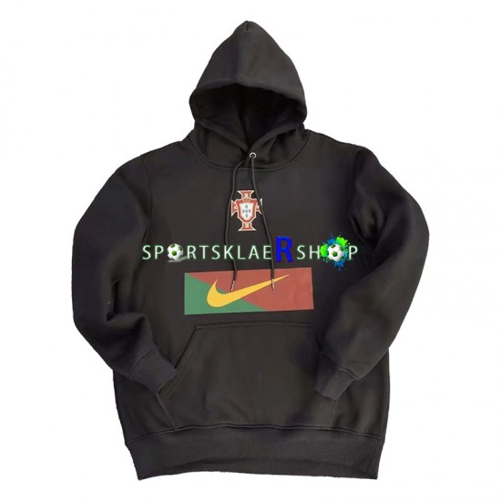 Portugal 2022-23 Svart Kul Hettegenser med Mønster , Herre