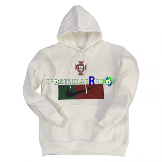 Portugal 2022-23 Hvit Kul Hettegenser med Mønster , Herre