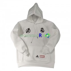 Real Madrid 2022-23 Hvit Kul Hettegenser med Mønster , Herre