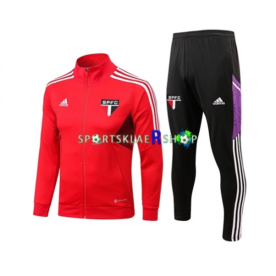 Sao Paulo 2022-23 Rød Treningsdress