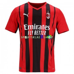 AC Milan drakt Hjemmetrøye Kort erm 2021-22 , Herre AC Milan drakt Hjemmetrøye Kort erm 2021-22 , Herre