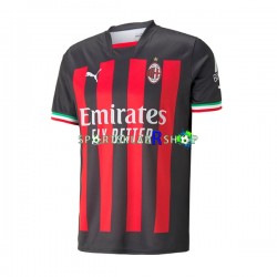 AC Milan drakt Hjemmetrøye Kort erm 2022-23 , Herre