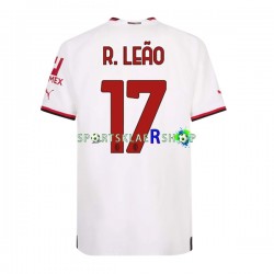 AC Milan drakt Rafael Leao 17 Bortetrøye Kort erm 2022-23 , Herre AC Milan drakt Rafael Leao 17 Bortetrøye Kort erm 2022-23 , Herre