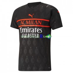 AC Milan drakt Tredjetrøye Kort erm 2021-22 , Herre