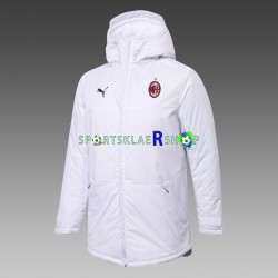 AC Milan Hvit Trenings Allværsjakke , Herre