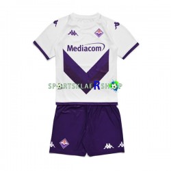Fiorentina drakt Bortetrøye Kort erm 2022-23 , Barnesett