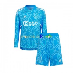 AFC Ajax drakt Keeper Hjemmetrøye Lang erm 2022-23 , Barnesett AFC Ajax drakt Keeper Hjemmetrøye Lang erm 2022-23 , Barnesett