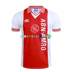 AFC Ajax drakt Retro Hjemmetrøye Kort erm 1994-1995 , Herre