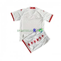 AS Monaco drakt Hjemmetrøye Kort erm 2022-23 , Barnesett