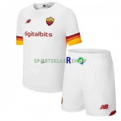 AS Roma drakt Bortetrøye Kort erm 2021-22 , Barnesett