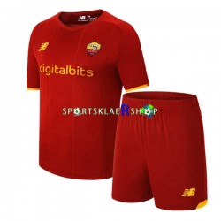 AS Roma drakt Hjemmetrøye Kort erm 2021-22 , Barnesett AS Roma drakt Hjemmetrøye Kort erm 2021-22 , Barnesett
