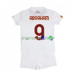 AS Roma drakt Tammy Abraham 9 Bortetrøye Kort erm 2022-23 , Barnesett AS Roma drakt Tammy Abraham 9 Bortetrøye Kort erm 2022-23 , Barnesett