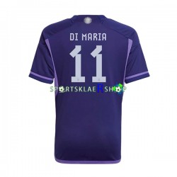 Argentina drakt Di Maria 11 Bortetrøye Kort erm VM 2022 , Herre