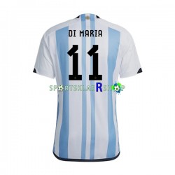 Argentina drakt Di Maria 11 Hjemmetrøye Kort erm VM 2022 , Herre