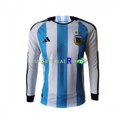 Argentina drakt Hjemmetrøye Lang erm VM 2022 , Herre