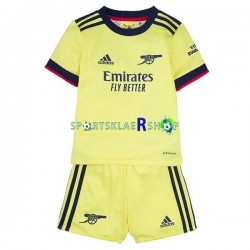 Arsenal drakt Bortetrøye Kort erm 2021-22 , Barnesett