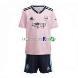 Arsenal drakt Tredjetrøye Kort erm 2022-23 , Barnesett
