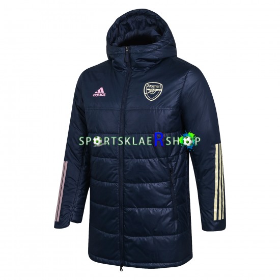 Arsenal Blå Vinter Bomullsfrakk , Herre