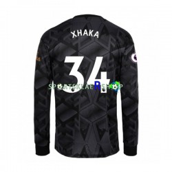 Arsenal drakt Granit Xhaka 34 Bortetrøye Lang erm 2022-23 , Herre