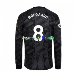 Arsenal drakt Martin Odegaard 8 Bortetrøye Lang erm 2022-23 , Herre