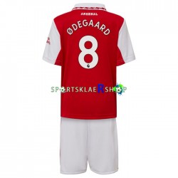 Arsenal drakt Odegaard 8 Hjemmetrøye Kort erm 2022-23 , Barnesett