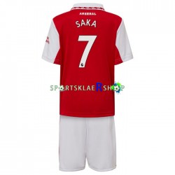 Arsenal drakt Saka 7 Hjemmetrøye Kort erm 2022-23 , Barnesett