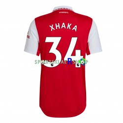 Arsenal drakt Xhaka 34 Hjemmetrøye Kort erm 2022-23 , Herre