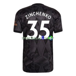 Arsenal drakt Zinchenko 35 Bortetrøye Kort erm 2022-23 , Herre