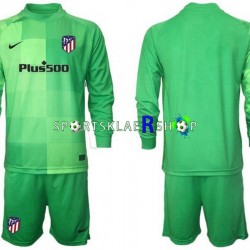 Atlético Madrid drakt Keeper Tredjetrøye Lang erm 2021-22 , Barnesett