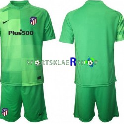 Atlético Madrid drakt Keeper Tredjetrøye Kort erm 2021-22 , Barnesett