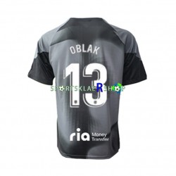 Atlético Madrid drakt Jan Oblak 13 Keeper Bortetrøye Kort erm 2022-23 , Herre