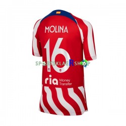 Atlético Madrid drakt Nahuel Molina 16 Hjemmetrøye Kort erm 2022-23 , Herre
