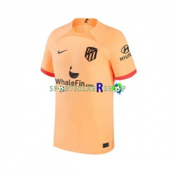 Atlético Madrid drakt Tredjetrøye Kort erm 2022-23 , Herre