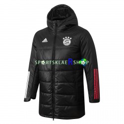 FC Bayern München Svart Vinter Bomullsfrakk , Herre