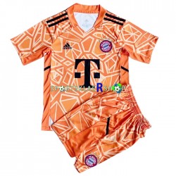FC Bayern München drakt Keeper Tredjetrøye Kort erm 2022-23 , Barnesett