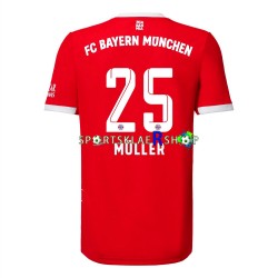 FC Bayern München drakt Muller 25 Hjemmetrøye Kort erm 2022-23 , Herre