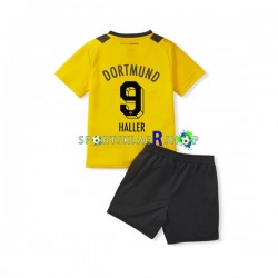 Borussia Dortmund drakt Sebastien Haller 9 Hjemmetrøye Kort erm 2022-23 , Barnesett