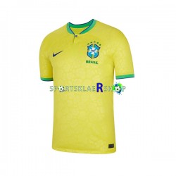 Brasil drakt Hjemmetrøye Kort erm VM 2022 , Herre