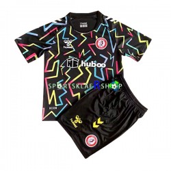 Bristol City drakt Keeper Hjemmetrøye Kort erm 2022-23 , Barnesett